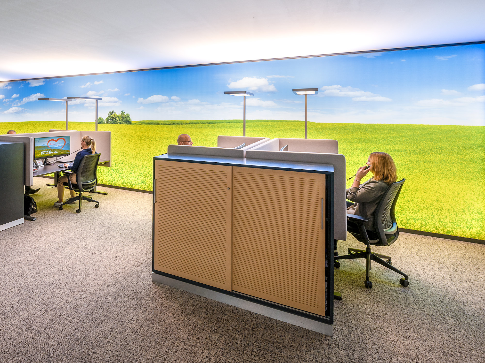 Banken, Kanzleien &ndash; Akustikbilder und Schallabsorber von SCHALLSAUGER&reg;